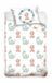 Dino BABY Housse de couette - Bleu - Coton - 90 x 120 cm