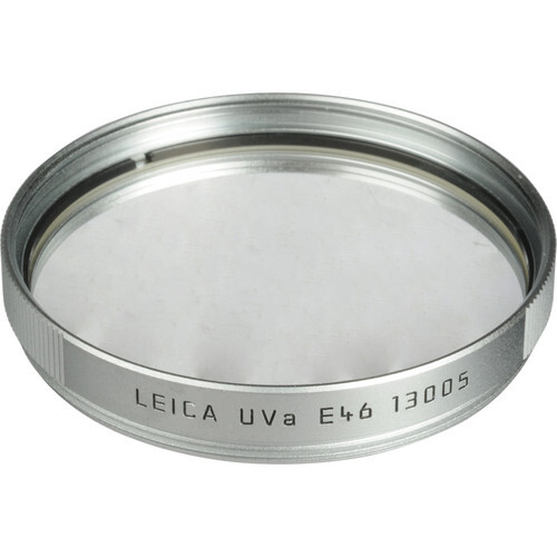 Leica 13034 Filter UVa II E 46 zilver