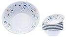 Thun 1794 Ensemble de compotes, porcelaine, fleurs de prairie, Jana/Angelika, Thun, 7 d.