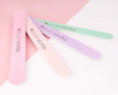 Brushworks Pastel gekleurde nagelvijlen