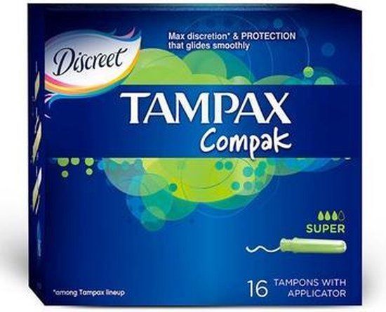 TAMPAX COMPAK Super - 16 stuks