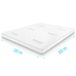 Droommatras Topdekmatras traagschuim Tencel Deluxe 160x200 dikte 11 cm