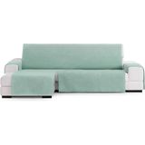 ECOMMERC3 Chaise Long-bankovertrek voor chaise longue, links, universeel en veelzijdig, groen, eenvoudig aan te brengen, voor rugleuning, zitting en armleuningen