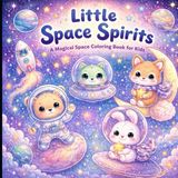 Little Space Spirits: A Magical Space Coloring Book for Kids