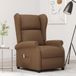 Maison Exclusive - Boucle d'oreille avec fonction de couchage, électrique, marron, rembourré