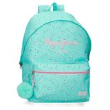 Pepe Jeans Nora Laptop rugzak 13.3" Blauw 31x44x17,5cm Polyester by Joumma Bags