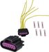 Fiat connecteur de réparation pour capteur d'accélérateur adapté pour Fiat 500 à partir de l'année 07 et Panda 169 à partir de l'année 03