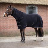 QHP Fleecedeken voor paarden Terry-Dry 240g Zwart Maat 185