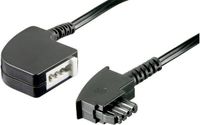 BASETech BT-1602134 Câble téléphonique 15 m Noir