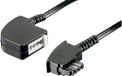 BASETech BT-1602134 Câble téléphonique 15 m Noir