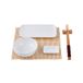 MasterPRO Bergner Foodies Q3565 Sushi-set, 12-delig (porselein + bamboe + hout)