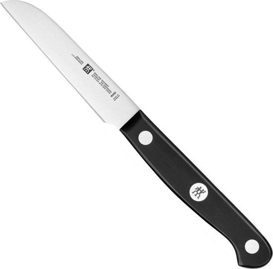 Zwilling Gourmet groentemes 7cm - Zilver - Ergonomisch - Kunststof handgreep - Roestvrijstaal lemmet