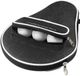 Sac de tennis de table - Sac de transport imperméable en tissu Oxford pour 1 raquette et 3 balles - Accessoire de ping-pong