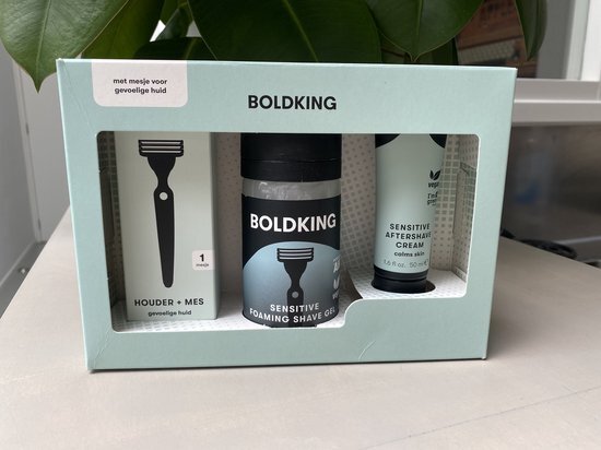 Boldking De 3-in-1 Scheerset Gevoelige huid