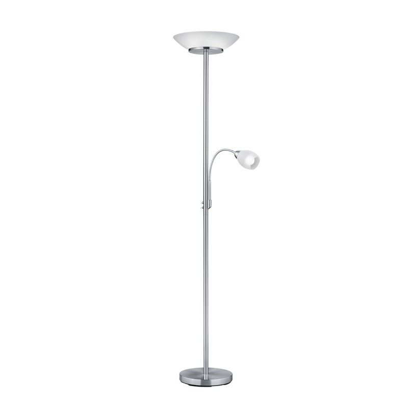 Reality Gerry Vloerlamp - Nikkel - E27
