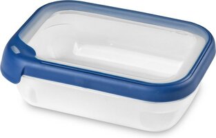 Curver Grand Chef Eco Vershoudbakje - 0,75L - Rechthoekig - Transparant/Donkerblauw