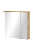 Schildmeyer Spiegelkast Milan Nora 134892, eiken landhuisdecoratie, 70,5 x 16 x 72,5 cm