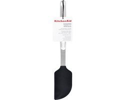 KitchenAid Pannenlikker Premium 31 cm - Zwart