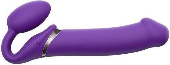 Strap-On-Me Strapless Strapon Vibrator Met 3 Motoren Paars Maat XL