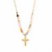 Deja Jewels - Dames ketting met hanger - Goudkleurig edelstaal