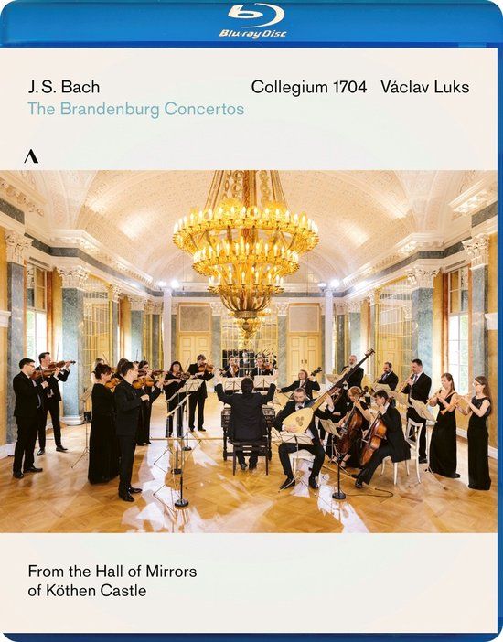 Outhere Collegium 1704 & Václav Luks - Brandenburg Concertos 1-6 Bwv 1046-1051 (Blu-ray)