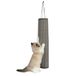 Best Pet Supplies Catify hangende boomstam- en matkrabbers voor binnenkatten, leuk en interactief binnenspelen, ondersteunt natuurlijk huisdiergedrag, zwaar - grijs