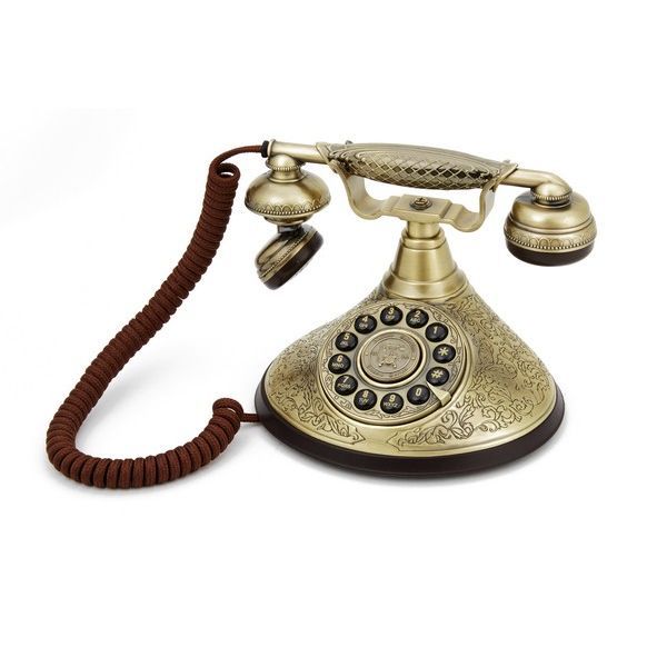 GPO 1935SDuchess Klassieke telefoon - Zwart/Brons