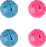Flamingo Ebba - Speelgoed Katten - Ps Bal Ebba + Bel 3,5cm Assortiment - 2st