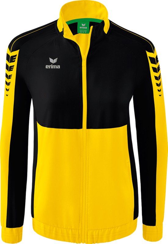 ERIMA Six Wings Presentatiejack Dames Geel-Zwart Maat 38