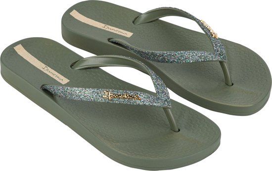Ipanema Anatomic Lolita Teenslippers Dames - Groen - Maat 43