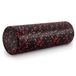 ProsourceFit Schuimrollen met hoge dichtheid, 45 cm lang, stevig, atletisch massagegereedschap voor het hele lichaam voor rugstrekken, yoga, pilates, spierherstel na de training, zwart/rood