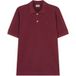 Seidensticker Regular Fit Polo shirt Korte mouw bordeaux