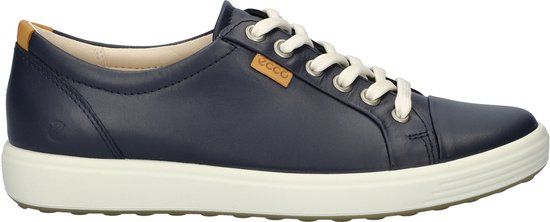 ECCO Soft 7 dames sneaker - Blue - Maat 39