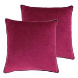Paoletti Meridian polyester gevulde kussens Twin Pack