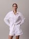 Calvin Klein Poplin Short Wit/Roze Gestreept S