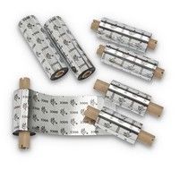 Zebra 03300GS06407 Silver Printer Ribbon - 6.4cm x 74m