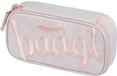 Baagl trousse pour filles - trousse pour fournitures scolaires - trousse pour fournitures scolaires, trousse pour enfants, trousse pour école (crème)