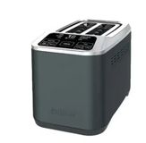 Cuisinart Smart Elite Broodrooster 2 sneetjes – extra lange sleuven – QuickView – Bagel, Enkel sneetje en ontdooien – +30 s Boost – uitneembare kruimellade – denim RVS-afwerking