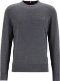 Tommy Hilfiger Heren Trui - Donkergrijs - Maat M