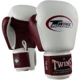 Twins Special Twins BGVL 3 - Bokshandschoenen - Wit/Wijn Rood - 10oz