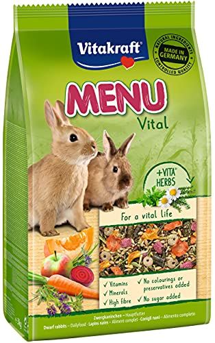 VITAKRAFT hoofdvoering dwergkonijnenmenu - 3kg