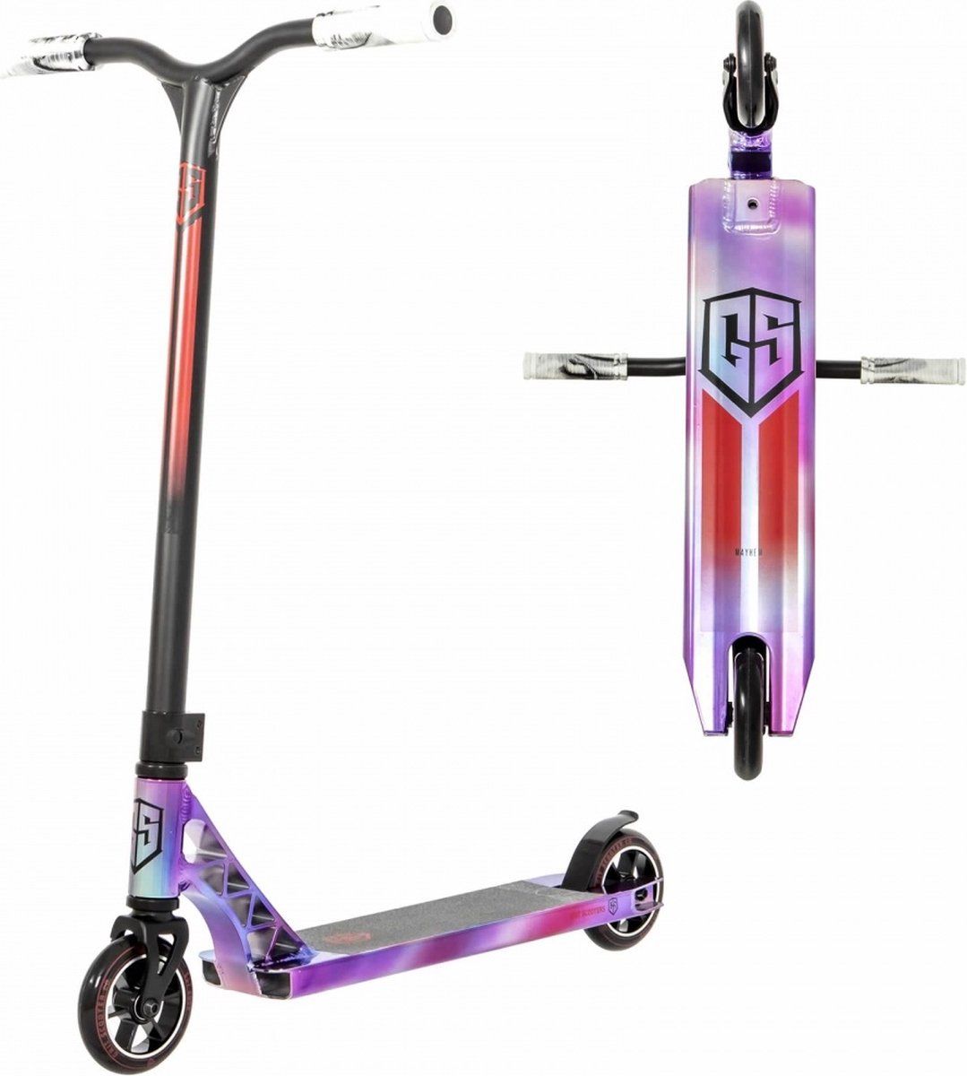 Grit Mayhem Stuntstep Neo Painted Satin Black - Zwart - Aluminium - 2021