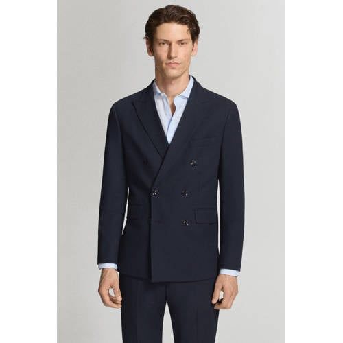 Mango Man slim fit colbert - marine