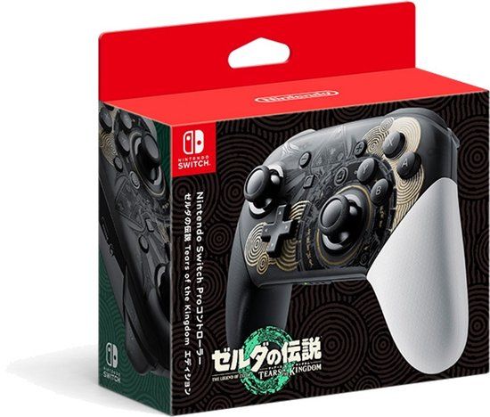 Nintendo Switch Pro Controller - The Legend Of Zelda - Tears Of The Kingdom Edition JP