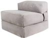 Bananair - Slaapstoel eenpersoons - Afneembare hoes - Slaapbank - Logeerbed - Ribfluweel - 70x190 cm