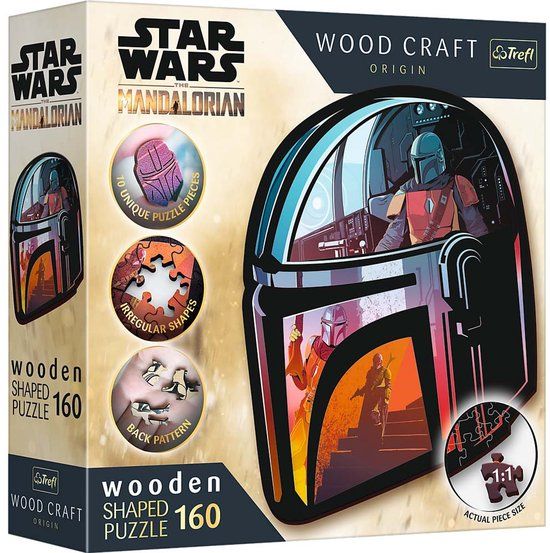 Trefl houten puzzel Star Wars The Mandalorian 1000 stukjes