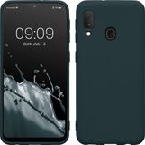 kwmobile telefoonhoesje geschikt voor Samsung Galaxy A20e - Hoesje voor smartphone - Back cover in leisteen