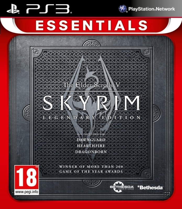 Bethesda The Elder Scrolls 5 Skyrim Legendary Edition essentials PlayStation 3