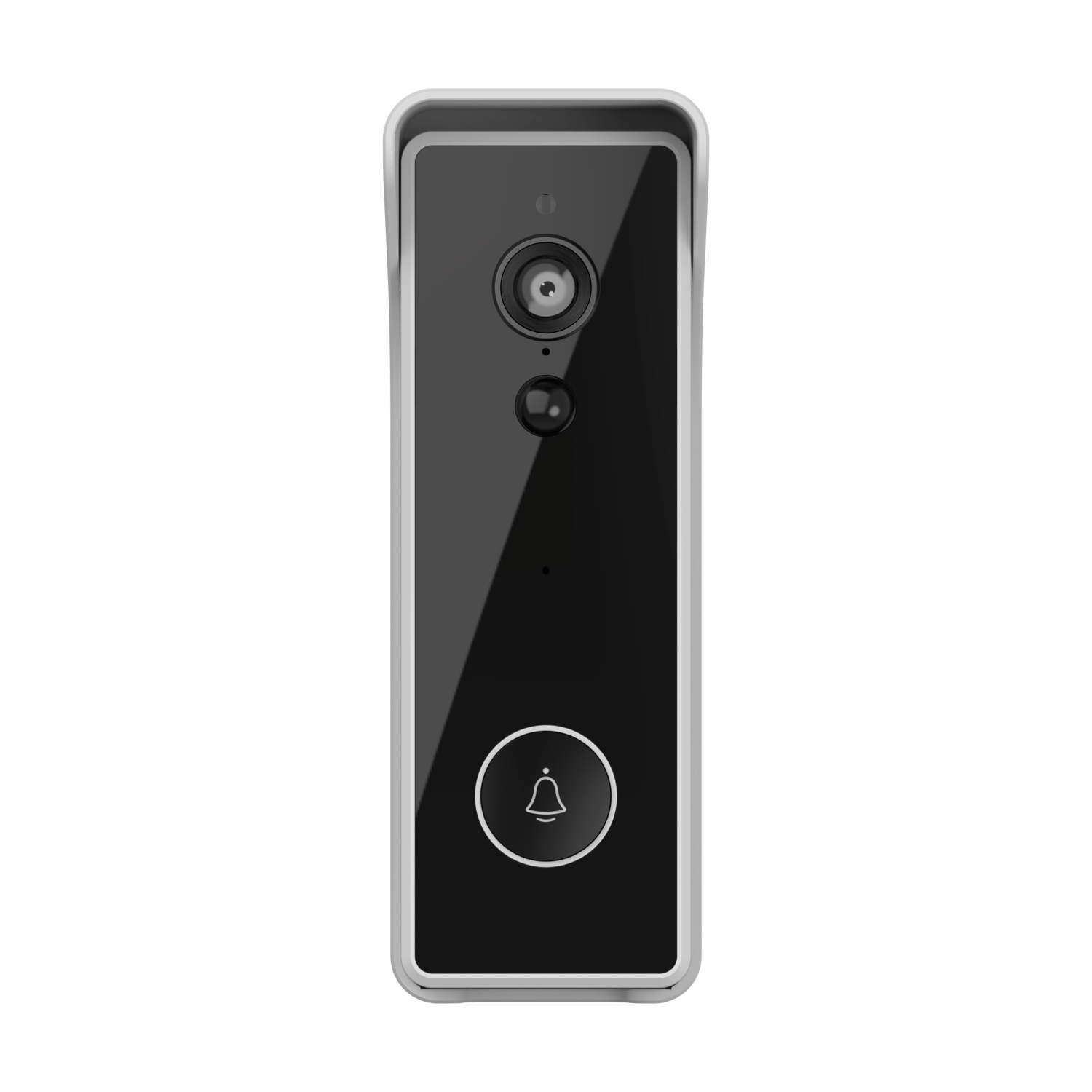 Calex Smart Video Deurbel - Draadloos - 2K - Zwart/Zilver