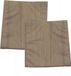 NOSTIK Tosti Zakje 16x16,5cm Set2 Bruin